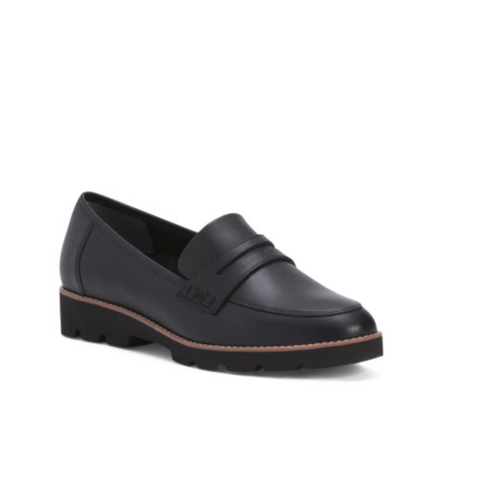 NIB VIONIC Black Loafer Sz 12